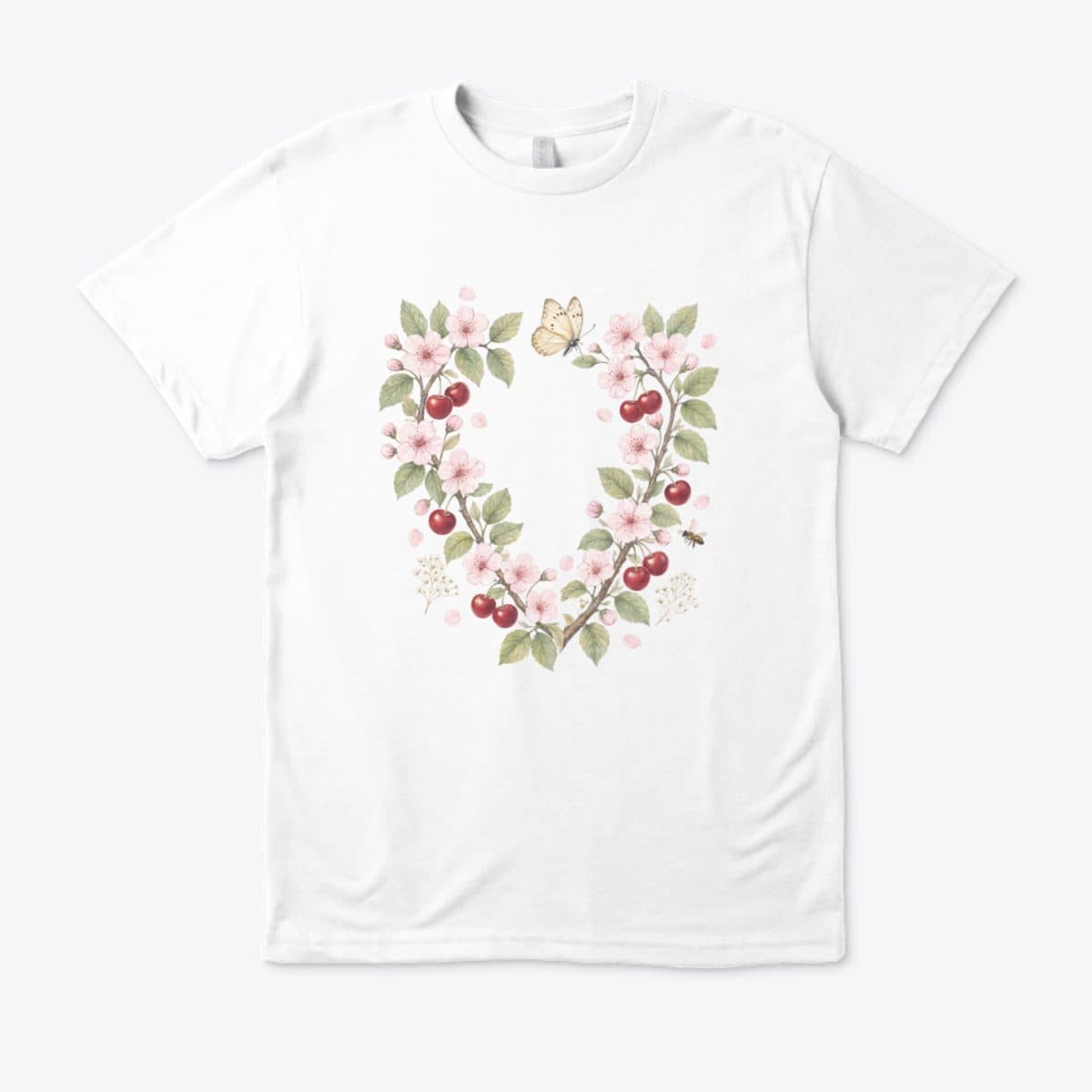 Heart of Spring – تيشيرت من القطن البريميوم
